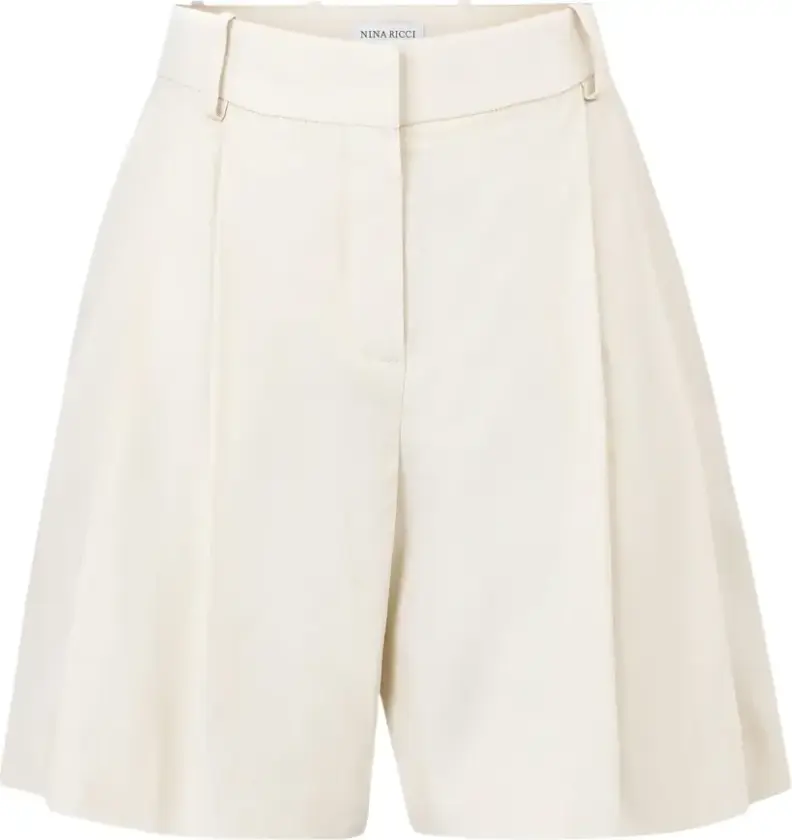 Dame, Shorts, Hvit, XS