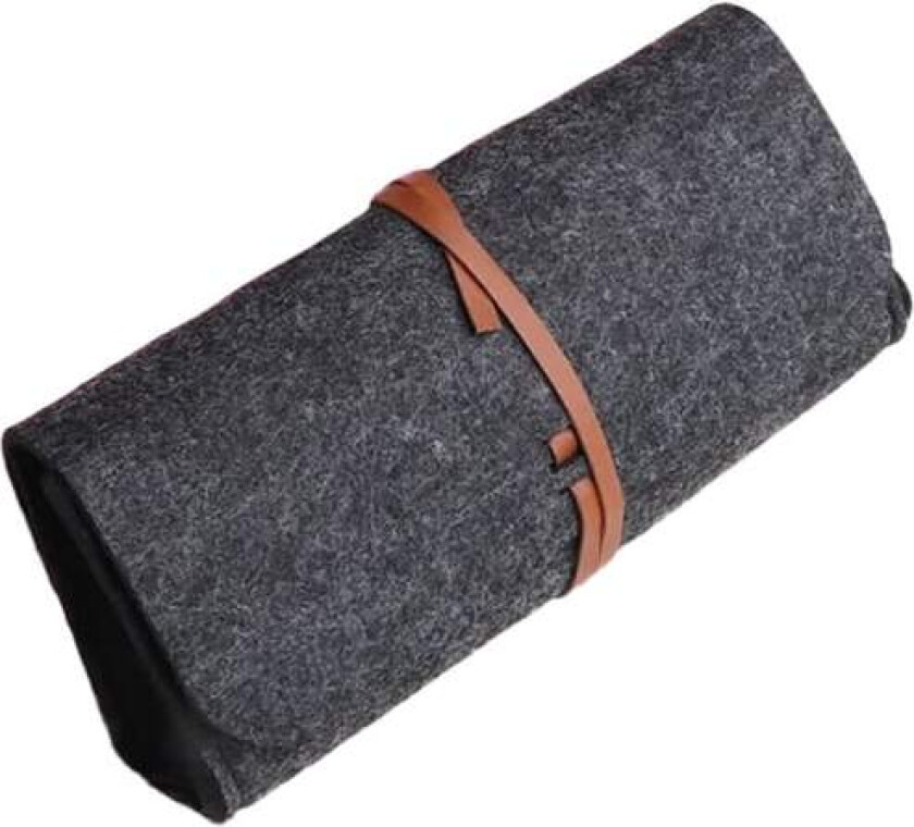 Brilleretui i filt Black