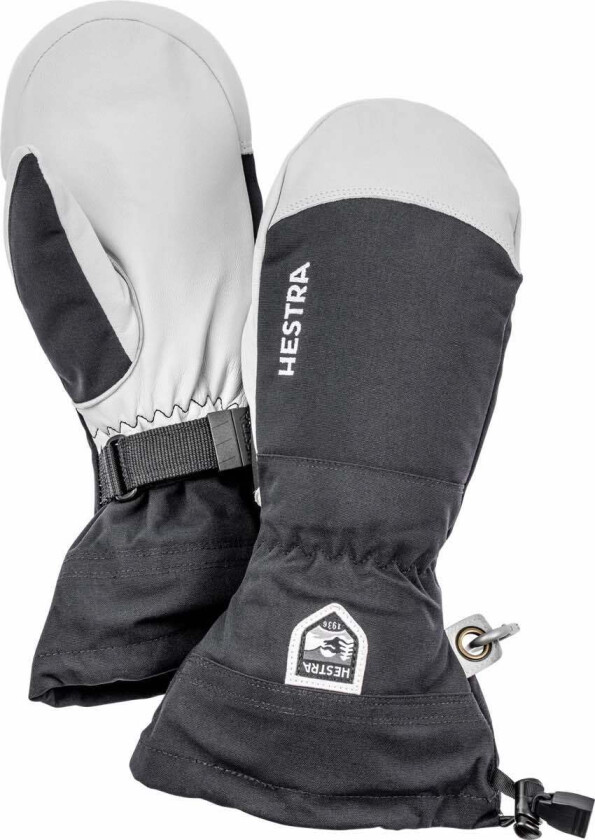 Army Leather Heli Ski - Mitt Svart 5
