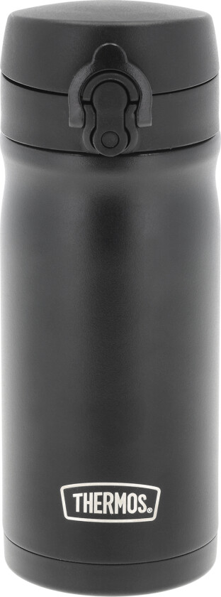 Termokopp JMY 350 ml Matt Svart Rustfritt Stål Str L:6.5cm B:7.7cm H:17.5cm - Termoflasker Stål
