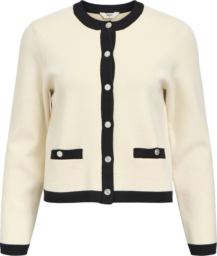 Objreynard L/S RE Knit Cardigan DIV Str L - Gensere