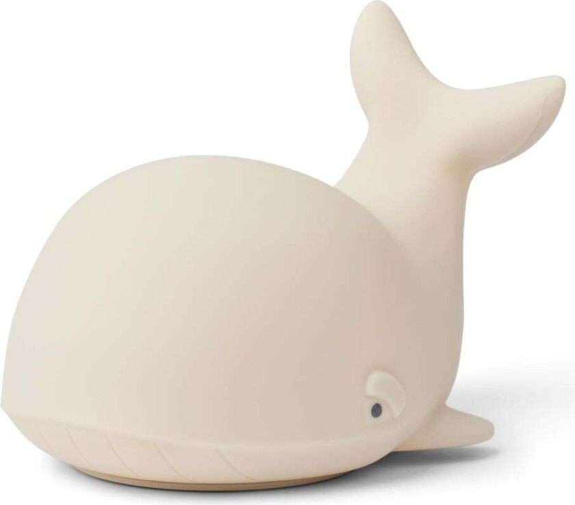 Winston Whale Nattlampe, Sandy - Nattlamper - Silikon