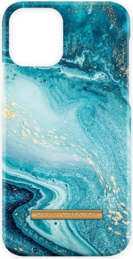 ONSALA COLLECTION Mobildeksel Soft Blue Sea Marble iPhone 11 Pro