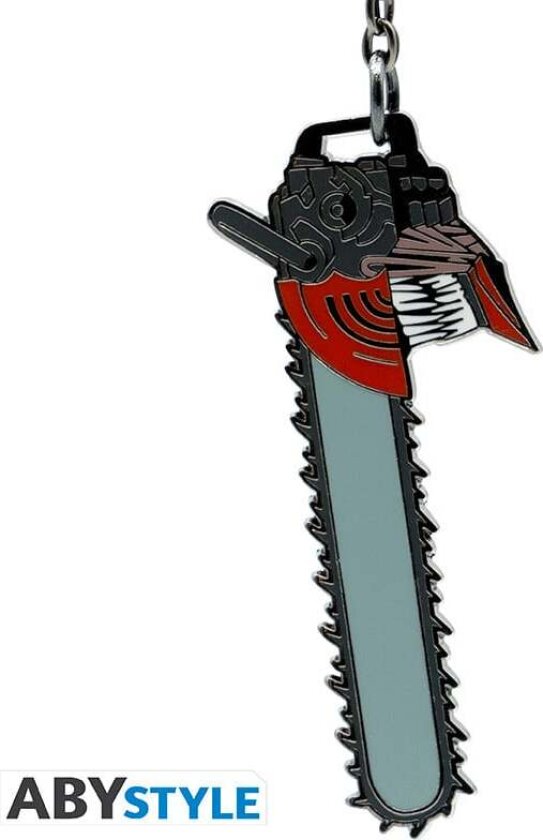 CHAINSAW MAN - "Chainsaw Man Head" Keychains x4