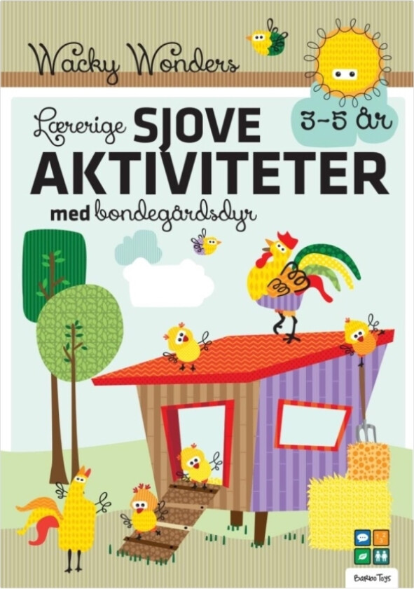 Aktivitetsbog Med Lærerige Sjove Wacky Wonders Aktiviteter