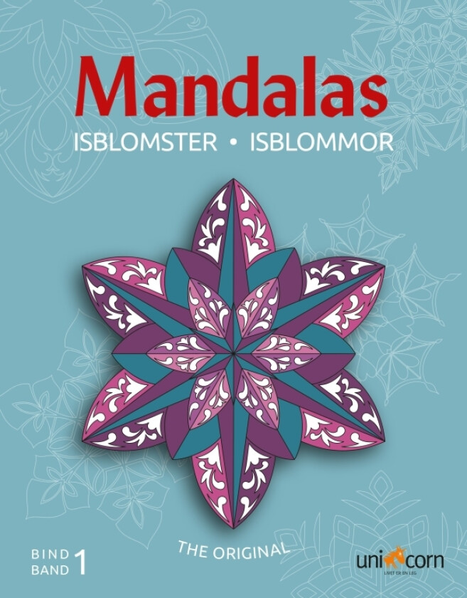 Mandalas Med Isblomster Bind 1