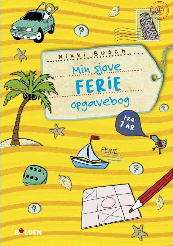 Min Sjove Ferie-Opgavebog - Fra 7 År