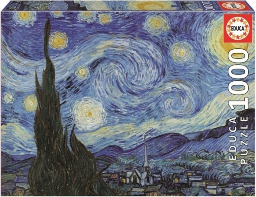 Educa 1000 The Starry Night, Vincent Van Gogh