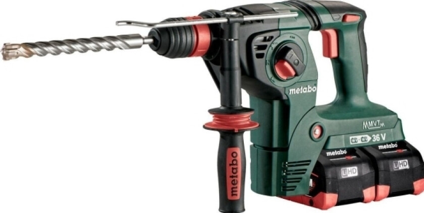 Motowiertarka Metabo Metabo. Hammer Kha 36-18 Ltx 32 2X18v 4X8.0Ah Lihd 3.1J Case +5 Chisels