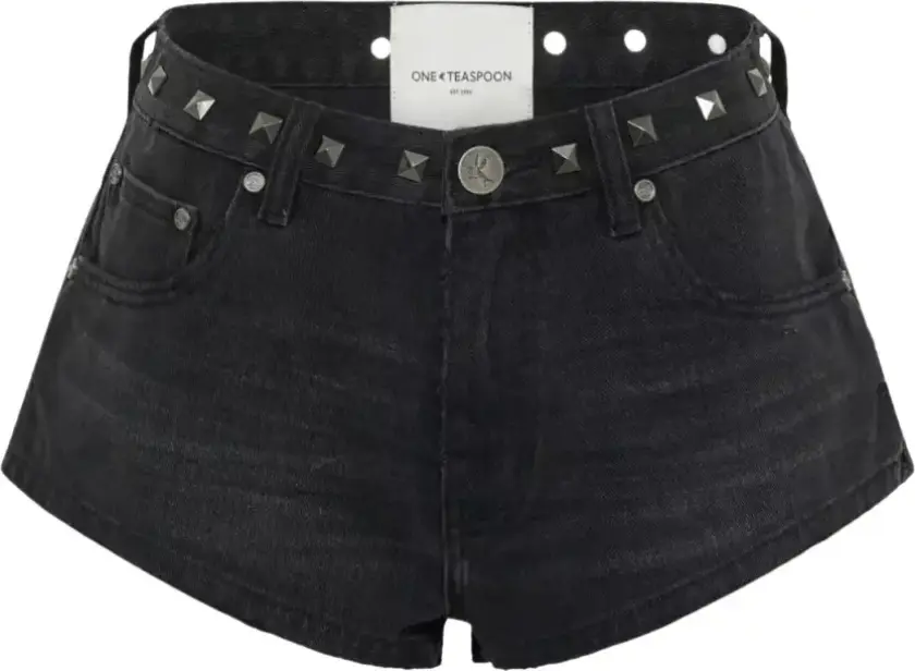 Dame, Shorts, Svart, W23