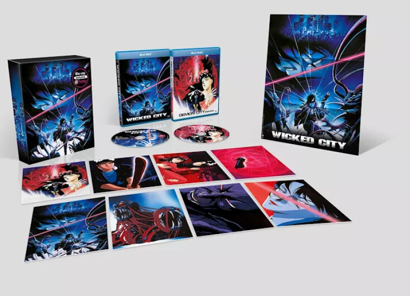 Wicked City (1987) + Demon City Shinjuku (1988) Bluray