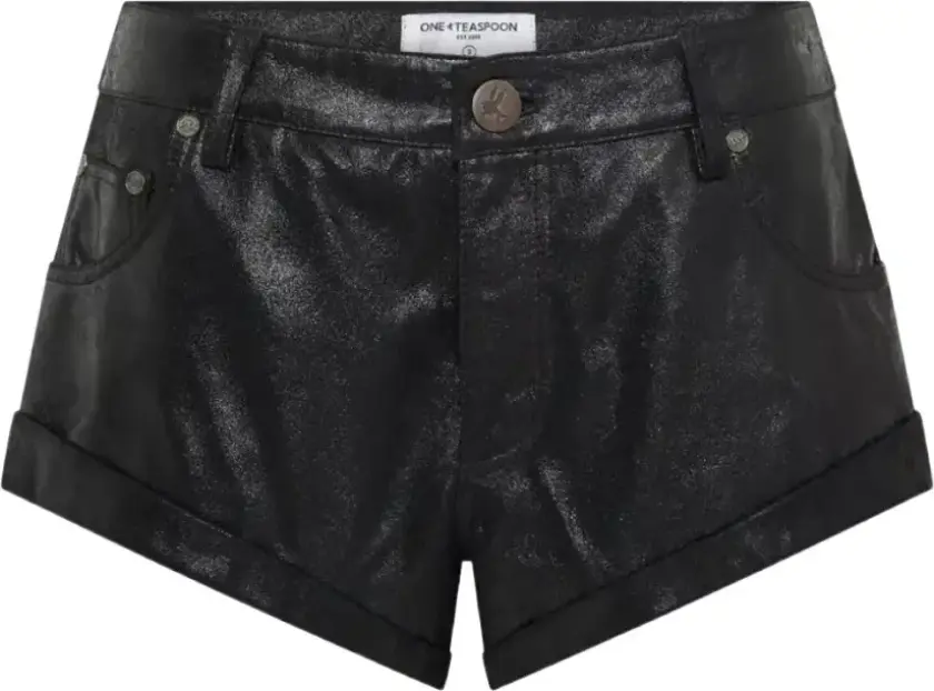 Dame, Shorts, Svart, W30