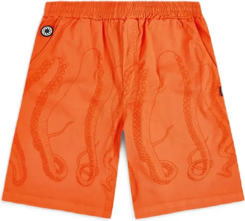 Herre, Shorts, Oransje, L