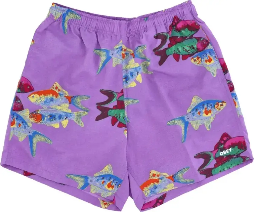 Herre, Shorts, Flerfarget, L