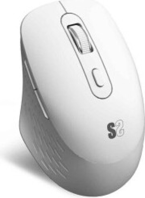 Subblim Mouse Curve Ergo Dual Battery White Submo-Edcur02