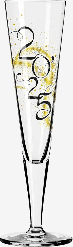 Champagneglass Brillantnacht 2025, Gull
