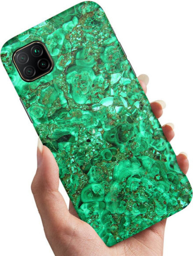 Huawei P40 Lite - Deksel/Mobildeksel Marmor Multicolor