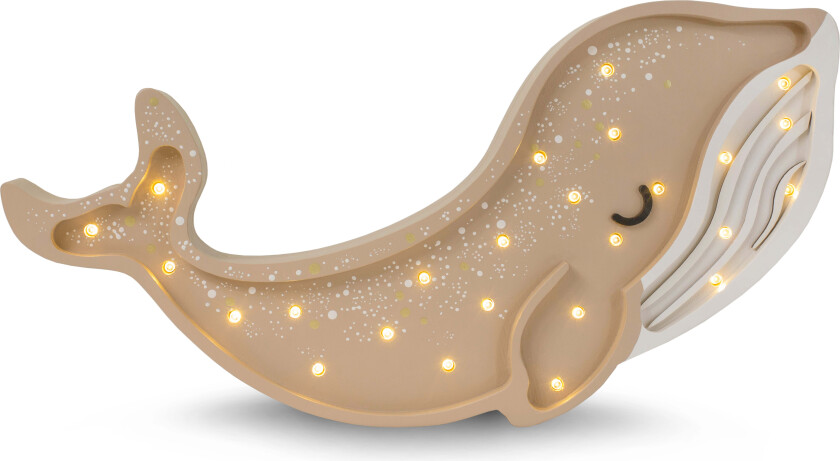 Lampe Hval, Cinnamon Brown - Nattlamper - Tre