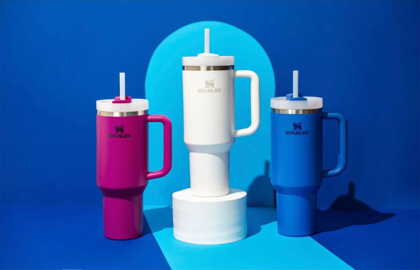 The Quencher H2. O Flowstate Tumbler 1. 18L - Kopper Med Håndtak Tre