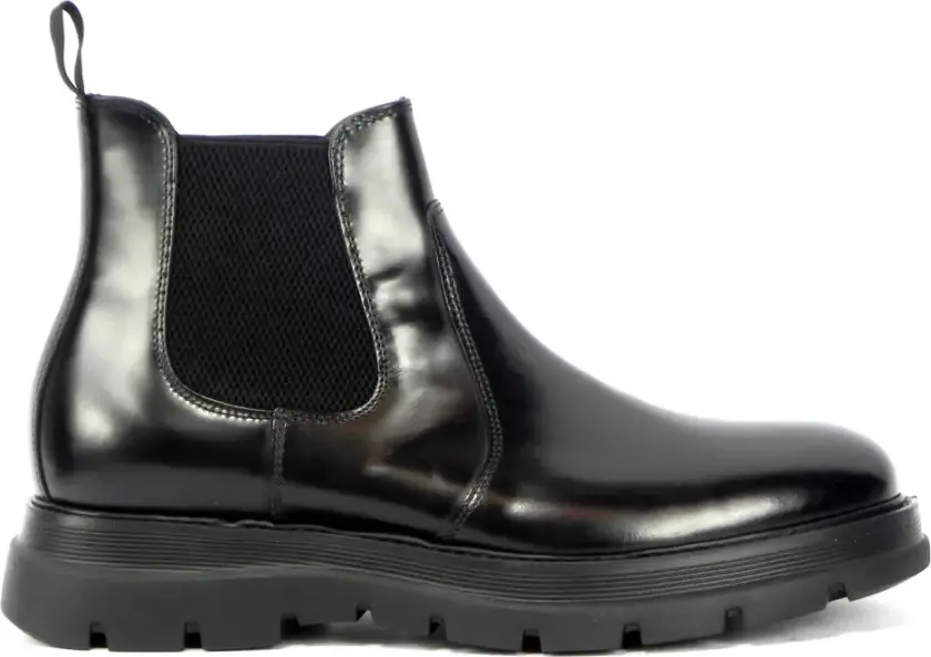 Herre, Sko, Svart, 41 EU