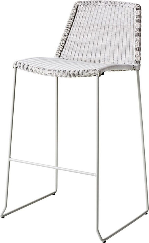 Breeze barstol hvid