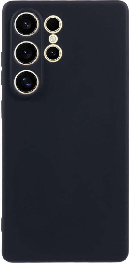 Samsung Galaxy S25 Ultra Fôret Fleksibelt Plast Deksel - Svart