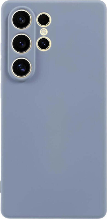 Samsung Galaxy S25 Ultra Fôret Fleksibelt Plast Deksel - Grå