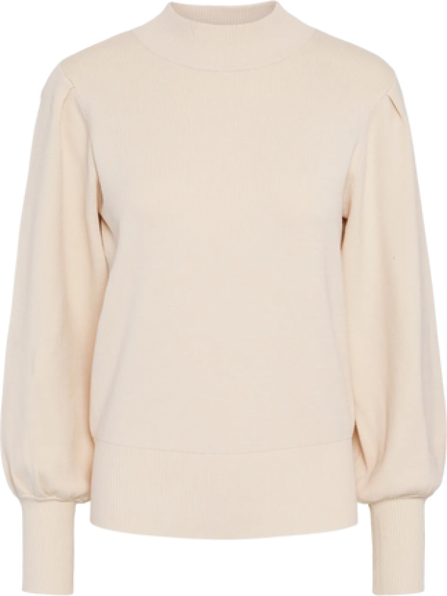 Yasfonny Ls Knit Pullover S. - Birch M
