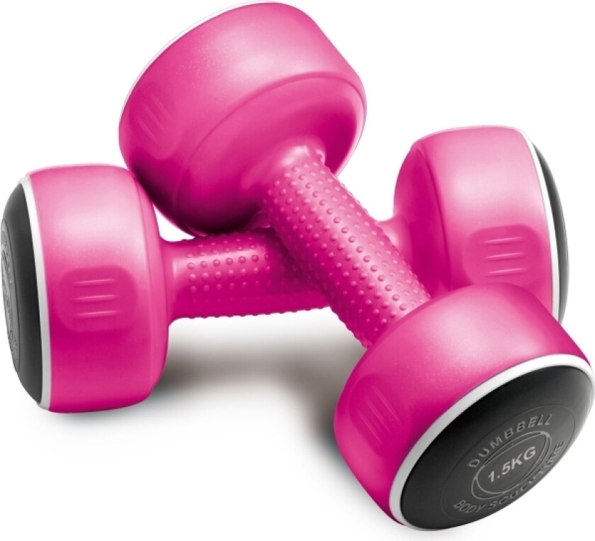 Vinyl Smart Bw 108 Dumbbells 2X1.5Kg Pink