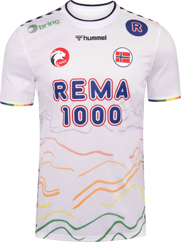 Bilde av NHF 24 3rd Kit Jersey Short Sleeve, håndballdrakt, herre White