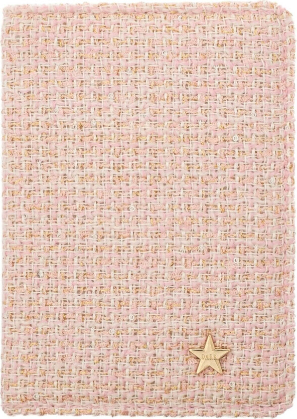 Tweed Passport Cover Light Rose