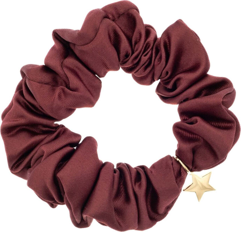 Satin Scrunchie Maroon