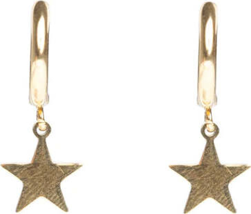 Star Hoop Gold