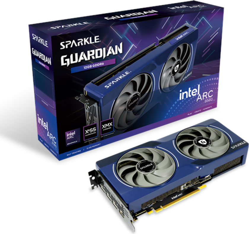Arc B580 Guardian - 12GB GDDR6 RAM - Grafikkort
