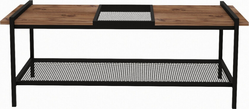 Healer Sofabord 120 cm - Brun/Svart