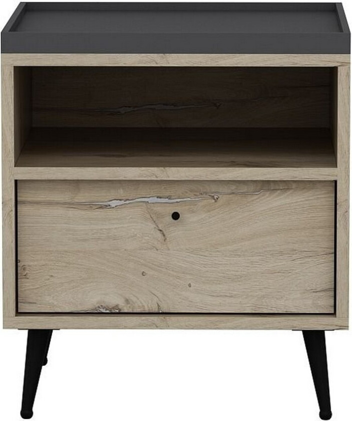 Jarlech Nattbord 50 cm - Valnøtt