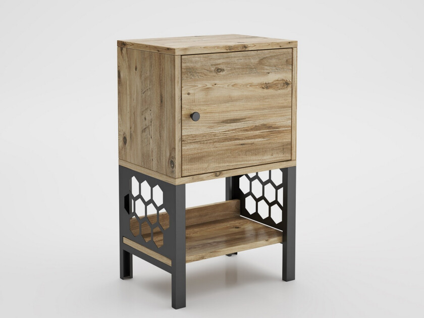 Elspet Nattbord 40 cm - Brun