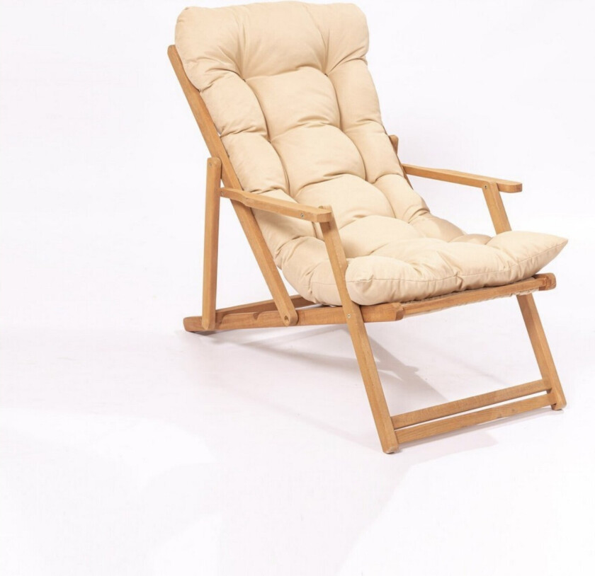 Gardellis Solstol 40x40 cm - Brun/Krem