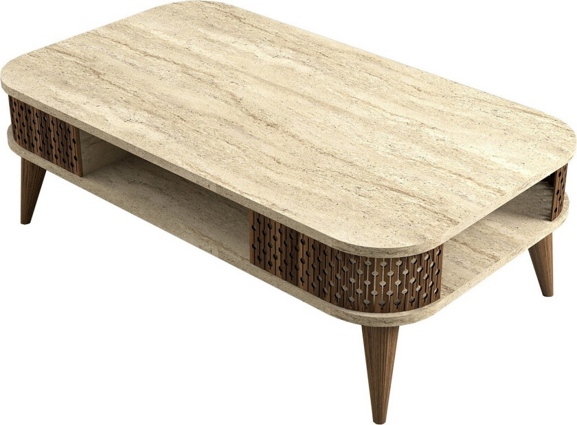 Eylul Sofabord 105 cm - Beige