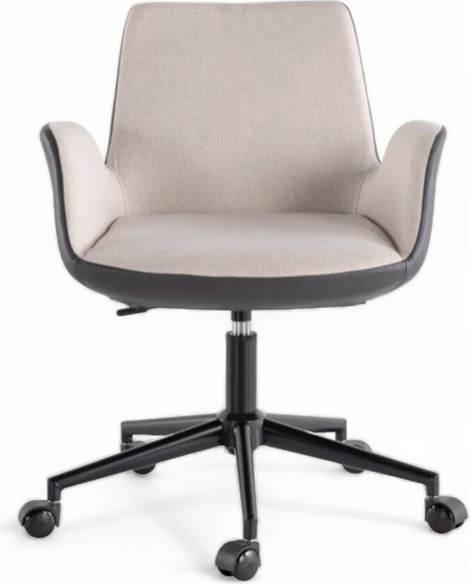 Epifanio Kontorstol - Krem/Antrasitt