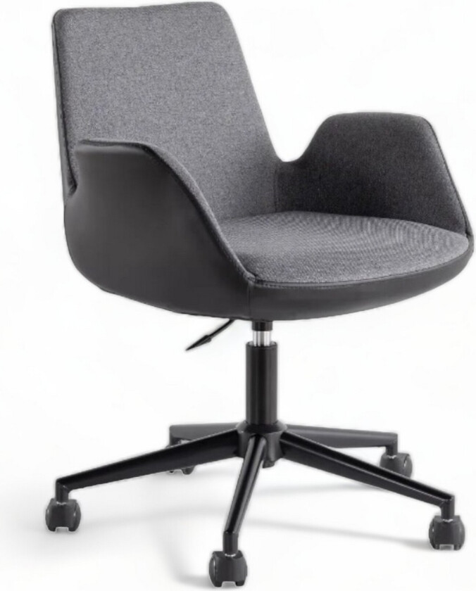 Epifanio Kontorstol - Svart/Antrasitt