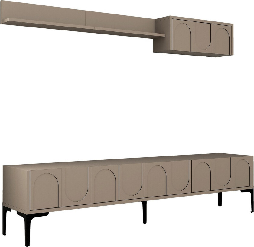 Hazim TV-benk 180 cm - Svart