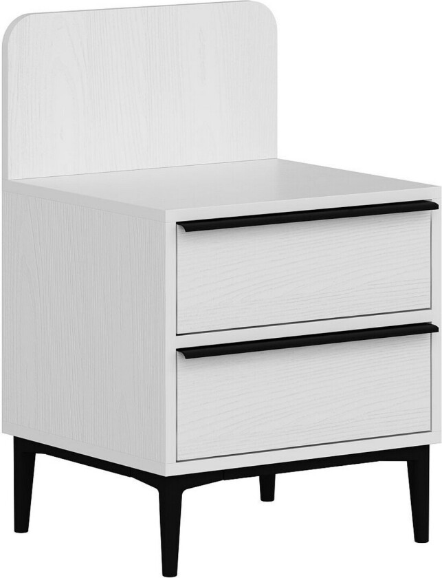 Elevate Nattbord 50 cm - Hvit