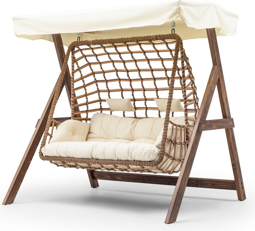 Bilde av Girne Komplett Hammock 190 cm - Krem