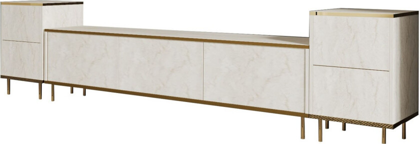 Imaj TV-benk 180 cm - Beige/Gull