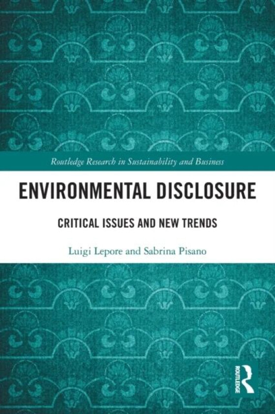 Environmental Disclosure av Luigi Lepore, Sabrina Pisano