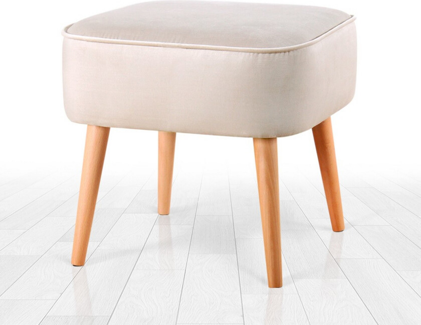Anaro Sittepuff 45 cm Rektangulær - Beige