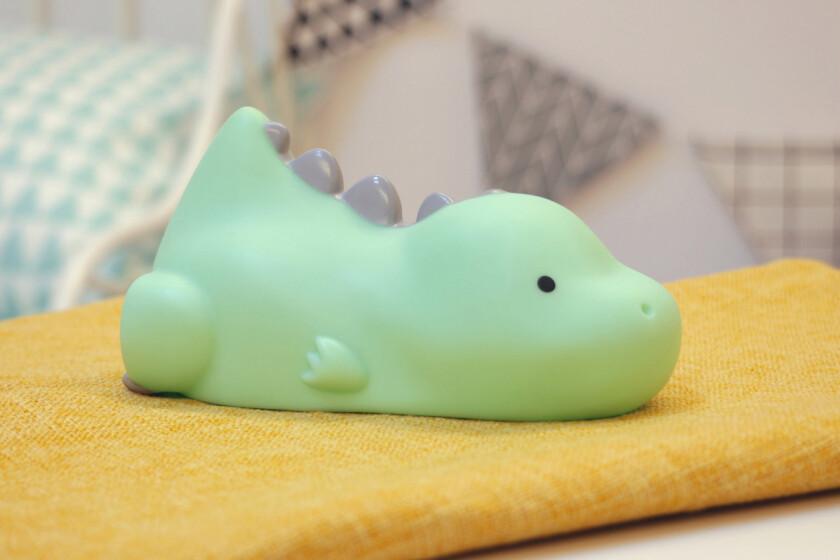 Nattlampe Lazy Friends Dino Grønn