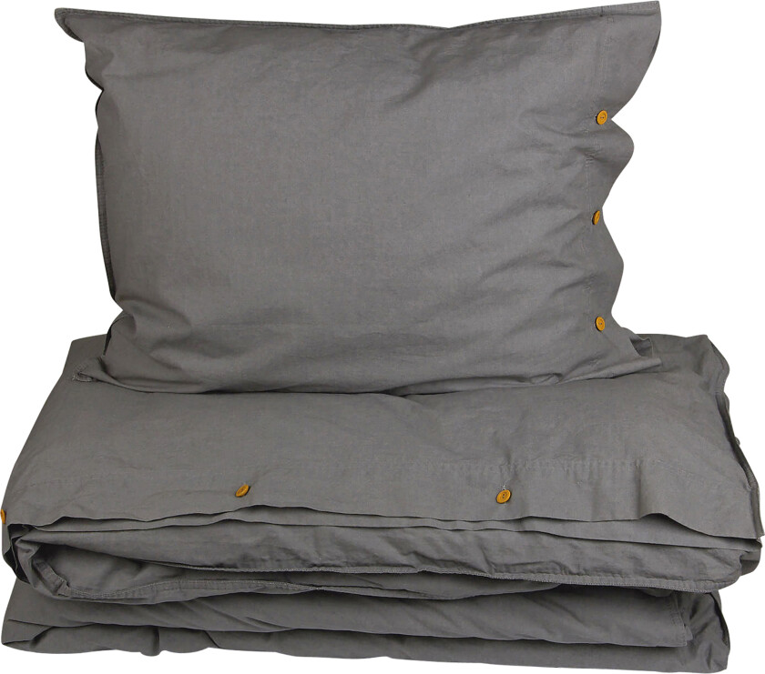 Hygge Sengesett 150x210 cm Grå - Fondaco