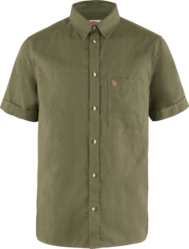 ÖVIK TRAVEL SHIRT SS M GREEN
